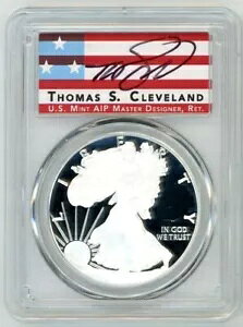 2021-W $1 �v���[�t �V���o�[ �C�[�O�� PCGS PR70 �A�h�o���X �����[�X T-1 �N���[�u�����h �A�����J�[�i!