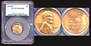 1944-D 1C PCGS MS66RD-�s���A ���b�h-�~���g Lsuter- �����J�[�� SMALL CENT ++