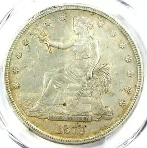 1877-S fՋh T$1 - F PCGS AU ڍ - A RC!