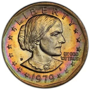 1979 P �X�[�U�� B �A���\�j�[ SBA $1 �h�� PCGS MS62 �����X�^�[ �l�I�� ���C���{�[ �g�[�� GEM