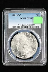 1882-CC K h PCGS MS63 3P9Z