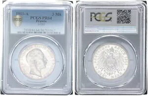 vCZ 3 }[N 1911 A Bw II PCGS PR64 |bV v[g 106944-