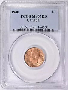 1940 Ji_ 1 Zg PCGS MS-65 RDB󏭂ȃnCO[hJi_YX[ZgB