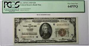 FR.1870-G 1929N $20 AMs VJS PCGS 64PPQ x[`CX Vi