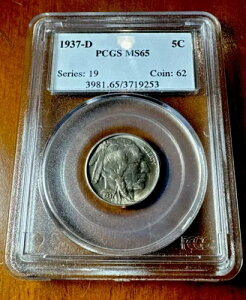 1937-D obt@[ jbP PCGS MS65 O[h