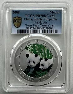 PCGS PR70 ���� 2008 �N 2 ���̃W���C�A���g�p���_����p�p���_�ɋ⃁�_�������^ 1 �I���X