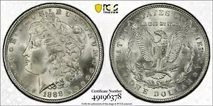 1888 �����K�� �h�� PCGS MS65 VAM 11 �_�u�� �C���[ �V���o�[ �R�C�� $1 �g�b�v 100