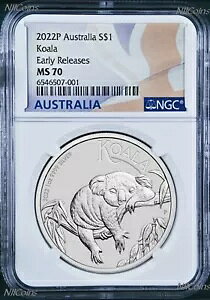 2022 P I[XgA Vo[ RA NGC MS 70 $1 1 IX RC ER tO x 