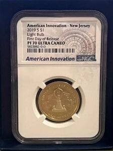 2019 S $1 American Innovation j[W[W[d NGC v[t 70 Eg JI