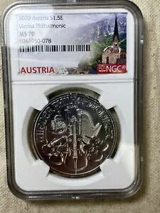 2020 I[XgA tBn[j[ǌyc 1 gCIX .999  - NGC MS70 X|bg