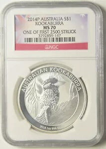 2014 I[XgACJZ~ NGC MS-70 ŏ 2500 ̂ 1  1 IXŎn܂B
