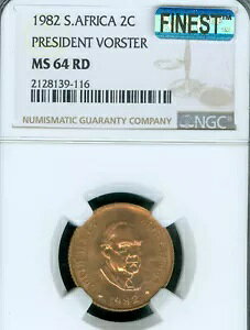 1982 AtJ 2 Zg NGC MS64 RD MAC ō & X|bgX *