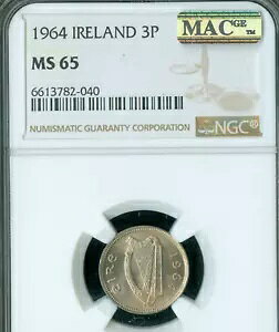1964 ACh 3 yX NGC MS65 PQ MAC X|bgX *
