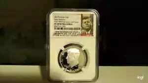 2019 S First .999 Fine Silver Kennedy 50C Early Releases NGC PF70 U.C.