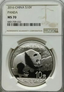 NGC MS70 2016 p_ 10~ RC Vo[ 30g 999 Ag PRC gbvO[hWXg