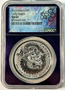 2019 $5 Ji_ 1 IX Vo[ bL[ hS NGC MS-69 p[v RA