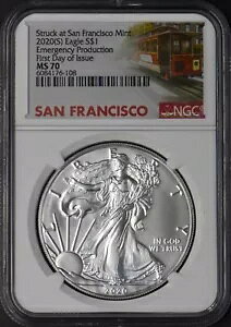 2020(S) AJ Vo[ C[O NGC MS70 EP FDOI g[ x - ?COINGIANTS?