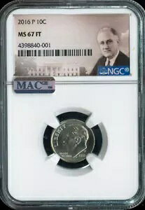 2016 P ���[�Y�x���g �_�C�� NGC MS67 FT MAC �i��??