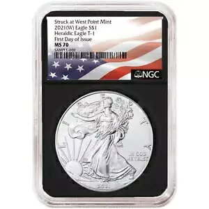 2021 (W) $1 ^Cv 1 AJ Vo[ C[O NGC MS70 FDI tO x g RA