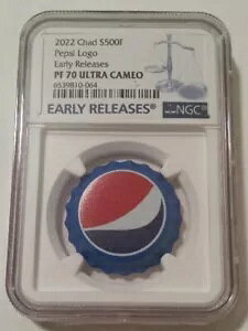 �`���h 2022 �V���o�[ 500 �t���� �y�v�V ���S �{�g�� �L���b�v �R�C�� �v���[�t PF70 UC ER NGC