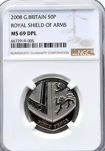 2008 tBteB yX 50p V[h A[ NGC MS69 DPL CMX RC 