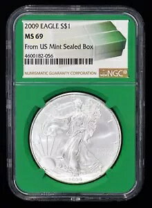 2009 S$1 AJ Vo[ C[O NGC MS-69 O[ RA čǐ {bNX