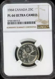 1964 �J�i�_ 25 �Z���g 25C NGC PL66 �E���g�� �J���I�i��