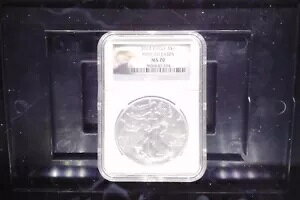 2014 NGC MS70 MS-70 �A�����J�� �V���o�[ �C�[�O���������[�X 1 �I���X