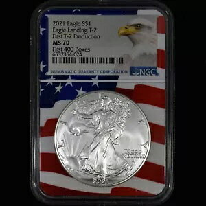 2021 $1 Vo[ C[O ? NGC MS-70 ? ^Cv 2 T-2 1ST 400 {bNX AJRA 4