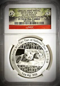 2014 ���� 1 �I���X .999 �V���o�[ �p���_ - NGC PF-70 �E���g�� �J���I - �X�~�\�j�A��