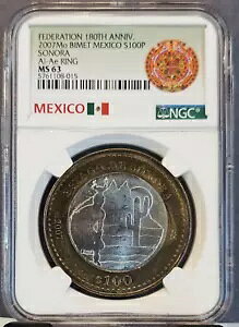 2007 LVR Vo[ 100 y\ S100P \m lCeBu tBMA NGC MS 63