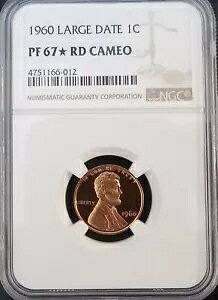 1960 �v���[�t �Z���g PF67 RD * �J���I�o��!�t���X�e�B���b�h PR67 �X�^�[�J��! -012