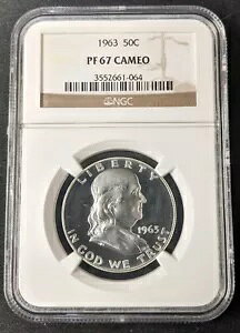1963 tN Vo[ n[t_[ NGC PF 67 JI - Vo[ 50c čRC