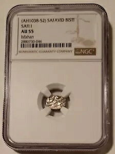 �T�t�@���B�[�� AH1038-52 (AD 1628-41) �T�t�B I �V���o�[ �r�X�e�B AU55 NGC