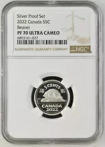 2022 Ji_ v[t r[o[ jbPVo[ 5 Zg NGC PF-70 ULTRA CAMEO Vo[ Zbg