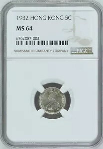 ` 1932 Vo[ 5 Zg RC uAg  NGC F MS64 Km18