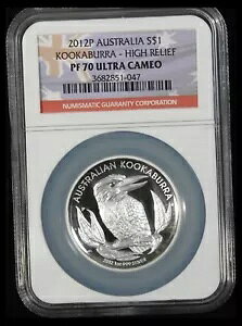 2012P �V���o�[ $ �I�[�X�g�����A�����C�J���Z�~ �n�C�����[�t - NGC PF-70 UCam TQ2988/JSN