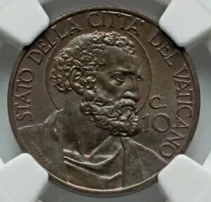 �o�`�J�� 10 �Z���e�V�~ 1929 - NGC MS65 BN - ���c�s�E�X 11 �� - ���y�e��
