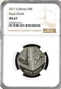 2011 V[h A[Y 50p MS67 NGC   CMX