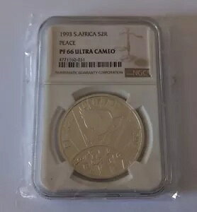 1�I���X 1993 �V���o�[ �v���[�t PF66 ��A�t���J PEACE/VREDE - NGC