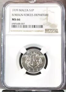 1979 �}���^ �V���o�[ 1 �|���h �O���R�o�� NGC MS 66 �󏭂ȑf���炵����� BU