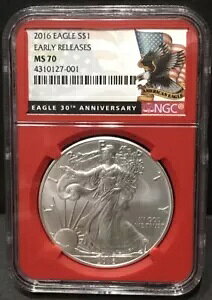 2016 $1 AJ Vo[ C[O NGC MS70 [X bh RA