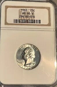 1963 25C Vg Vo[ NH[^[ NGC MS 66