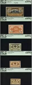 TT PK S1241-S1245(1918) VA Rv[g Zbg 5 m[g PCGS  ɒ Q