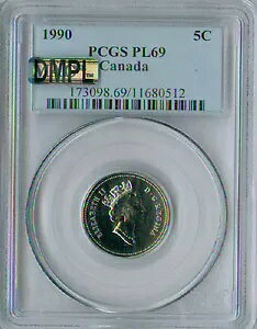 1993 Ji_ 5 Zg PCGSPL69 MACDMPL PQ \ ōO[h Ɋ󏭂ȃX|bgX *