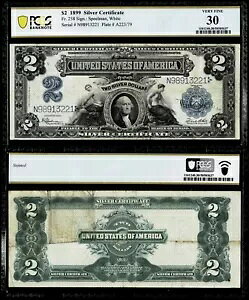 Fr.258 1899 $2 2 �h����؏� PCGS VF 30