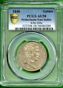 }[VA 1840 Of PCGS AU 58 Vo[ I_ Ch