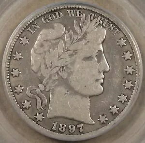 1897-O �����X �n�[�t�_���[ 50c PCGS �F�� F12