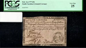 TEXJCiAn Fr#SC-144 1777 N 2  14  $30 PCGS 25