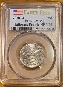 2020 W g[OX v[[ NH[^[ PCGS MS66uEARLY FINDv V75 vB }[N